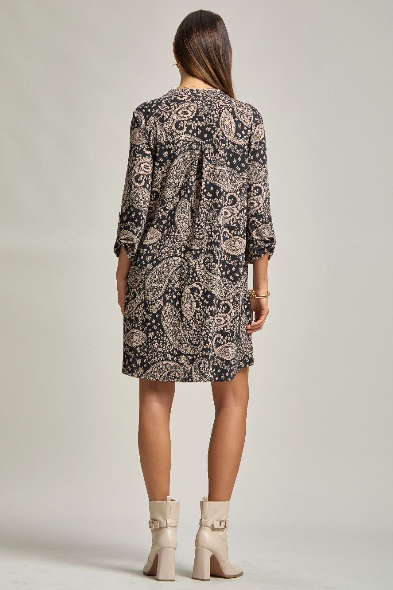 Dear Scarlett Lizzy Dress (Black/White)