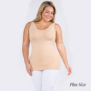 Bra Friendly Smoothing Tank Top (Nude)