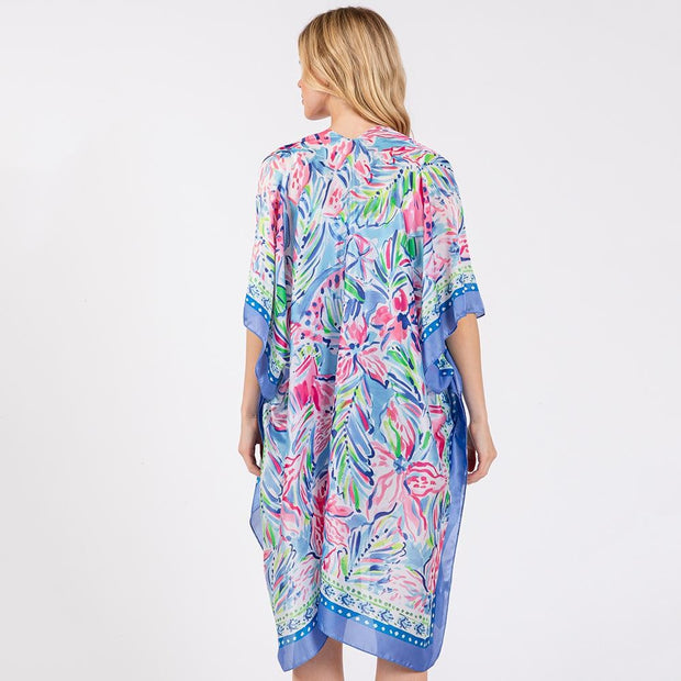 Kimono Blue Print