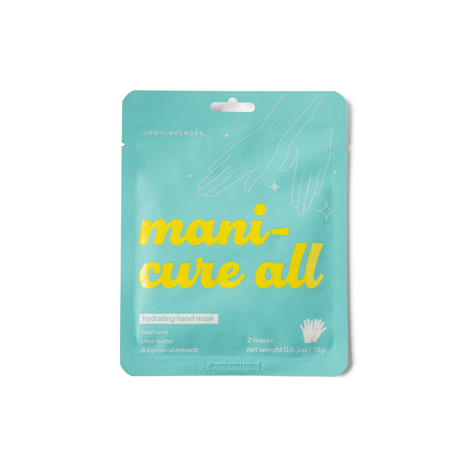 Lemon Lavender ’Smooth it Over’ Hydrating Hand Mask - Accessories