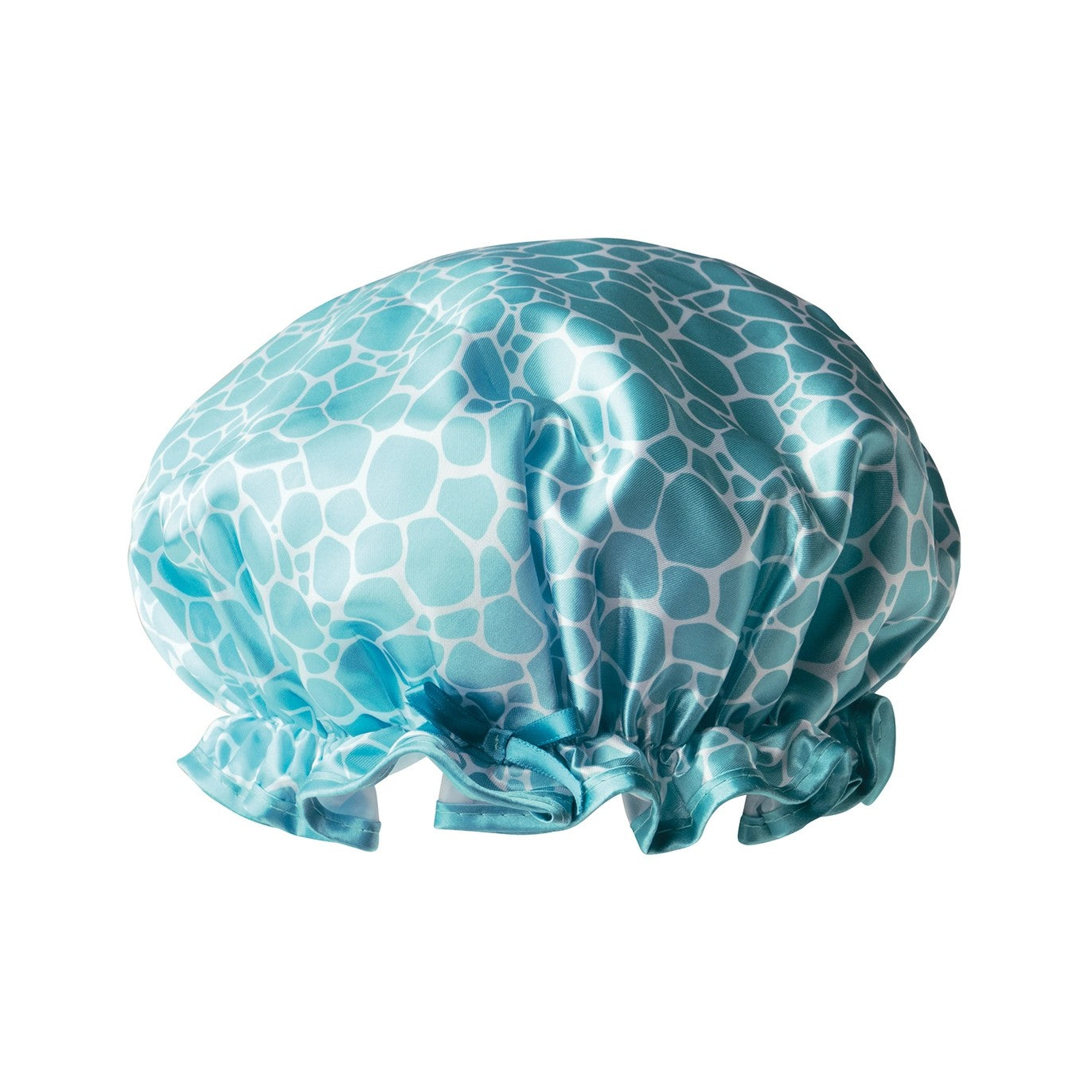 Lemon Lavender Not Your Grandma's Shower Cap (Blue Marble)