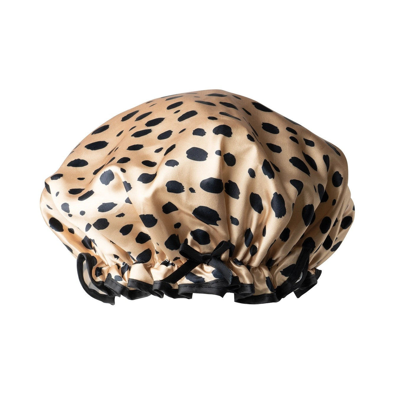 Lemon Lavender Not Your Grandma's Shower Cap (Leopard Glam)