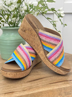Corky's Accessories Corky's Peace Out Wedge Sandal