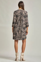 Dear Scarlett clothing Dear Scarlett Lizzy Dress (Black/White)