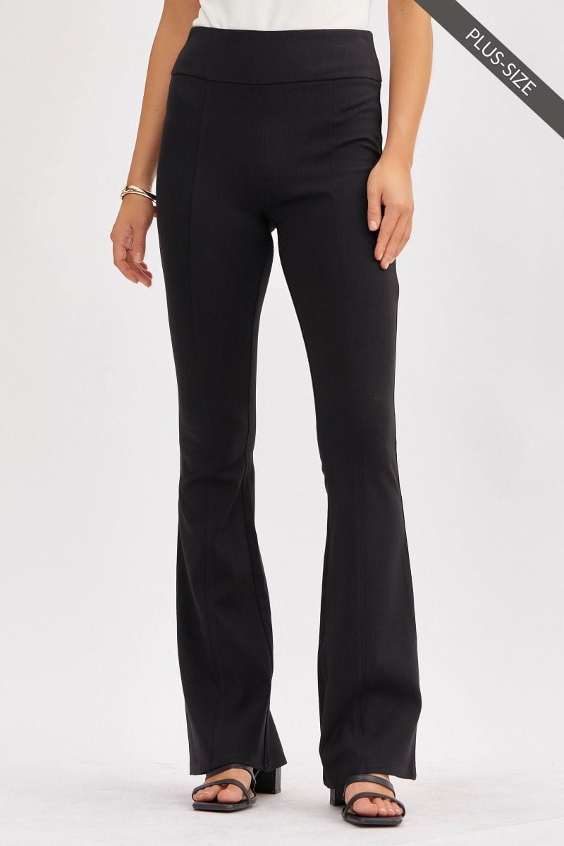 Dear Scarlett clothing Dear Scarlett MDS Flair Pant BLACK (Reg & Plus)