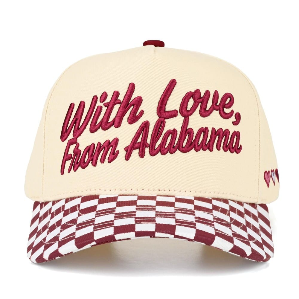 House of Trendz Accessories Game Day Trucker Cap With Love from Alabama