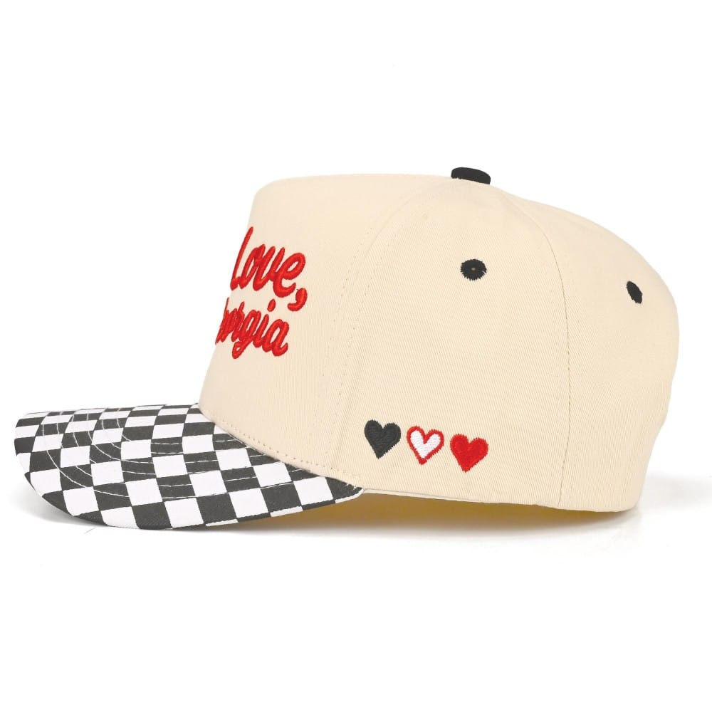 House of Trendz Accessories Game Day Trucker Cap With Love from Georgia