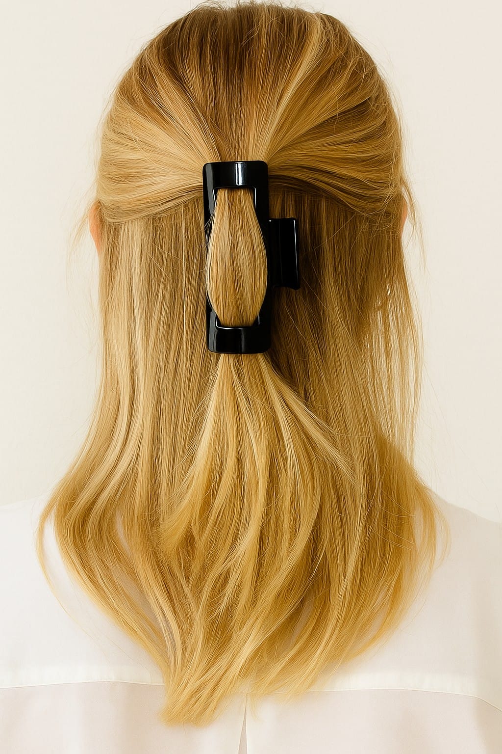 House of Trendz Accessories Hair Clip Set Large Black/Gold