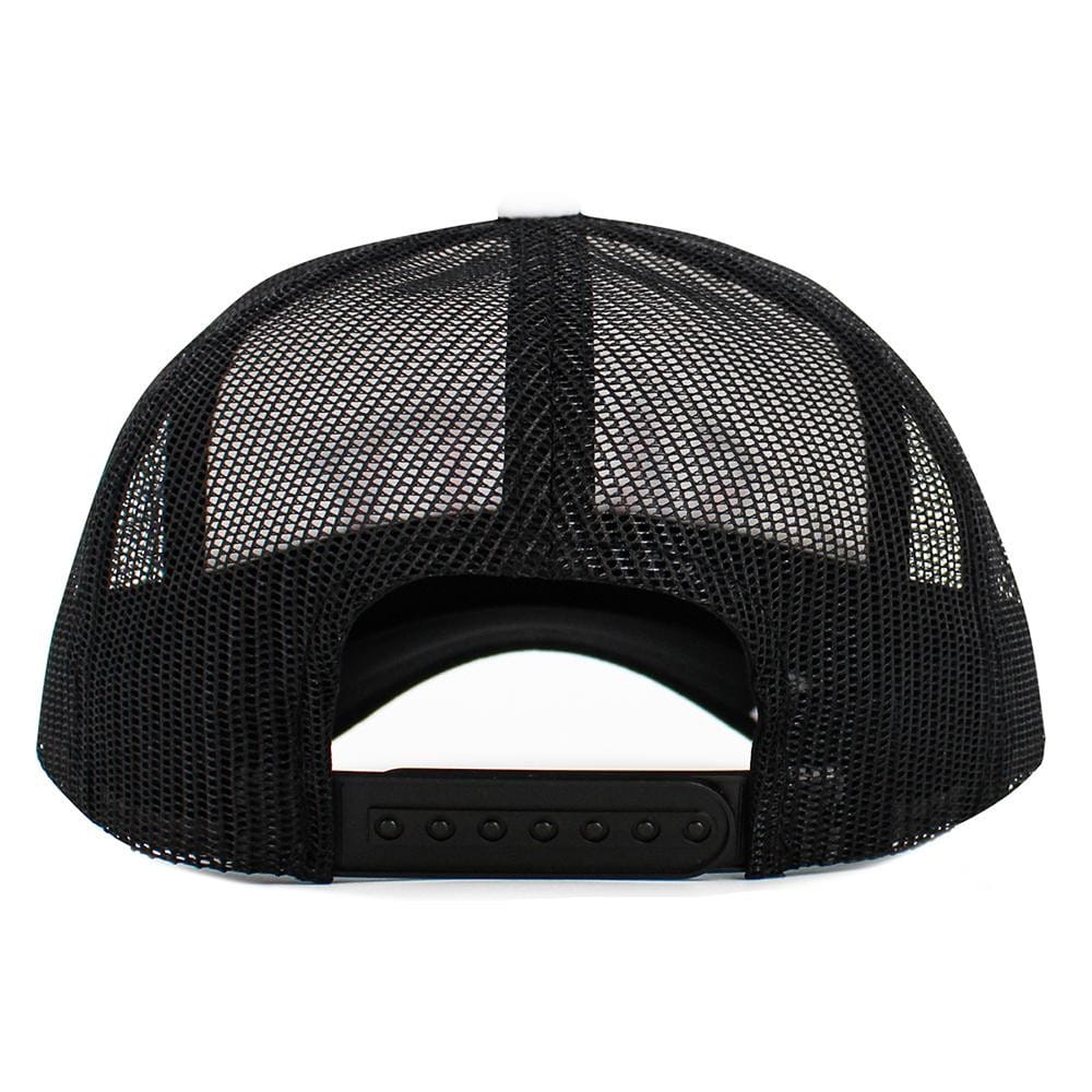 House of Trendz Accessories Salty Trucker Hat Black-Pink-White
