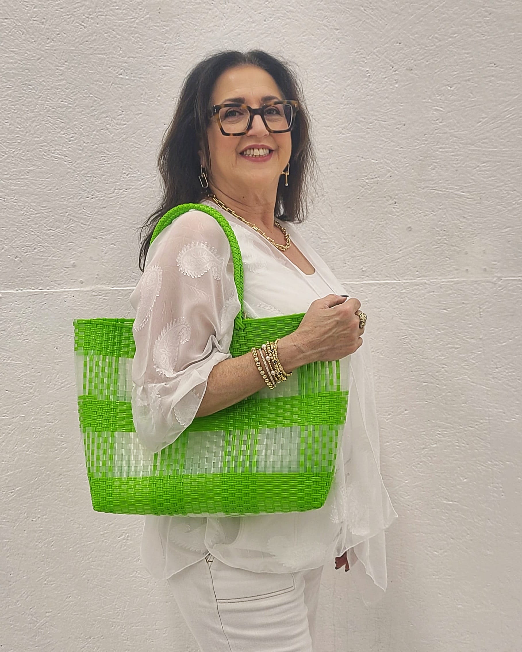 House of Trendz Boutique Accessories Everyone's Favorite Tote Lime Green