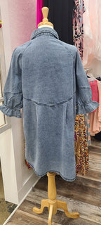 House of Trendz Boutique clothing Everyday Chic Denim Dress