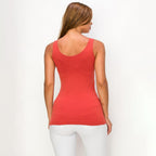 House of Trendz Boutique clothing Seamless Basic Tank Regular Sienna