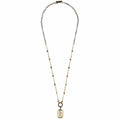 House of Trendz Boutique jewelry Boho Collection Emerald Cut Pendant Necklace