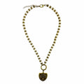 House of Trendz Boutique jewelry Boho Collection Shield Pendant Necklace