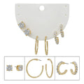 House of Trendz Boutique jewelry Hoops & Studs Earring Wardrobe