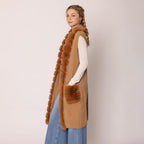 House of Trendz clothing Faux Fur Vest Sienna