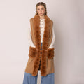 House of Trendz clothing Faux Fur Vest Sienna