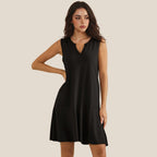 House of Trendz clothing Summer Basics Dress Black