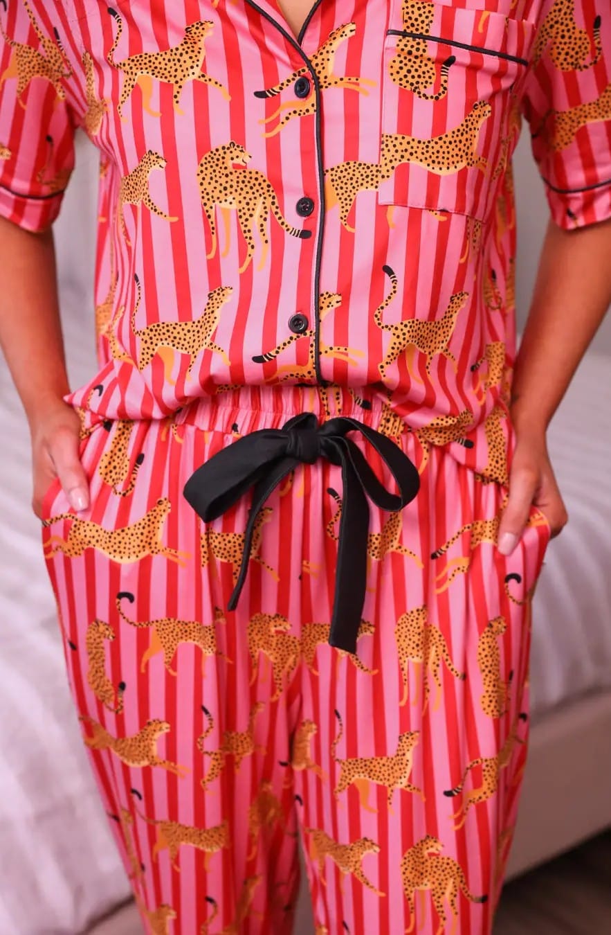 Jess Lea clothing Jess Lea Savanna Soiree Ruffle Pajamas Set