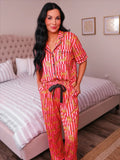 Jess Lea clothing Jess Lea Savanna Soiree Ruffle Pajamas Set