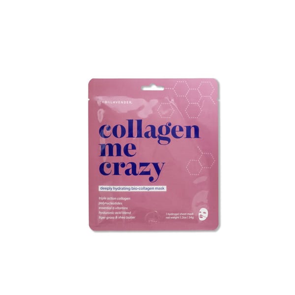 Lemon Lavender Accessories Lemon Lavender Collagen Me Crazy Bio-Collagen Face Mask
