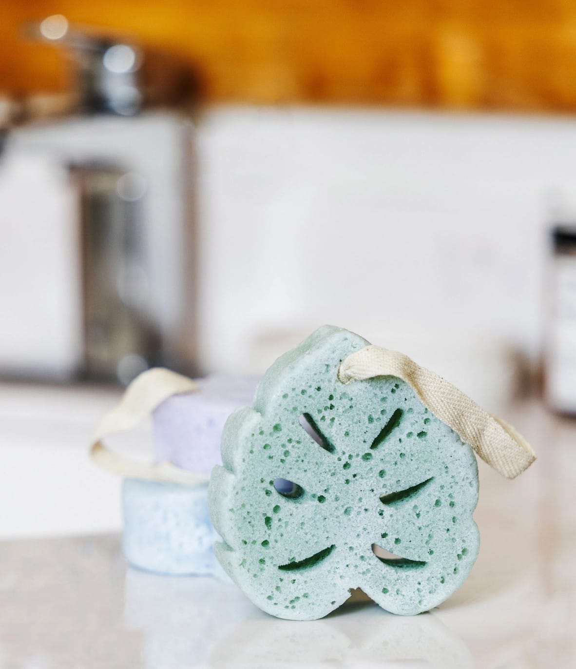 Lemon Lavender Accessories Lemon Lavender In the Buff Sudsy Soap Sponge (Aloe Vera)