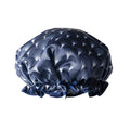 Lemon Lavender Accessories Lemon Lavender Not Your Grandma's Shower Cap (Blue Art Deco)