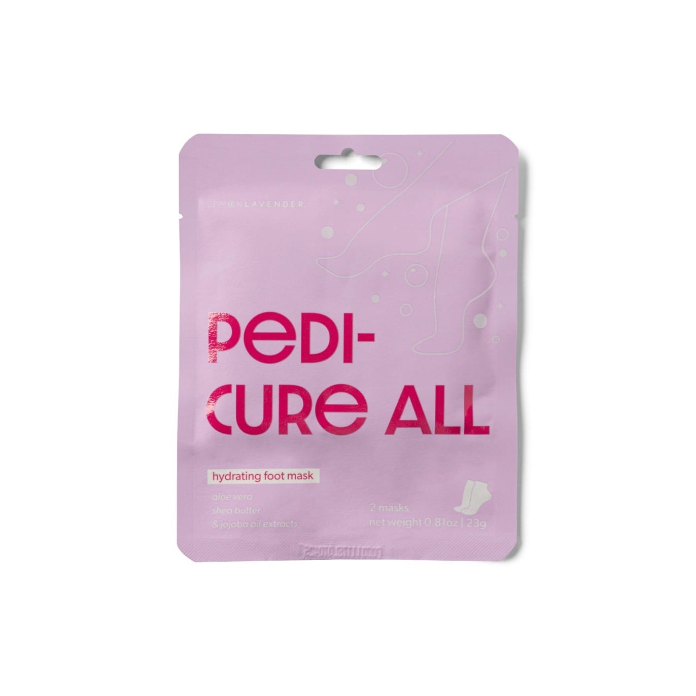Lemon Lavender Accessories Lemon Lavender "Pedi-Cure All" Hydrating Foot Mask