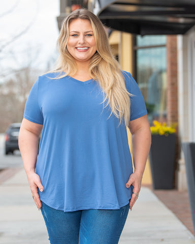 Fab Fit Basic Short Sleeve (Denim)